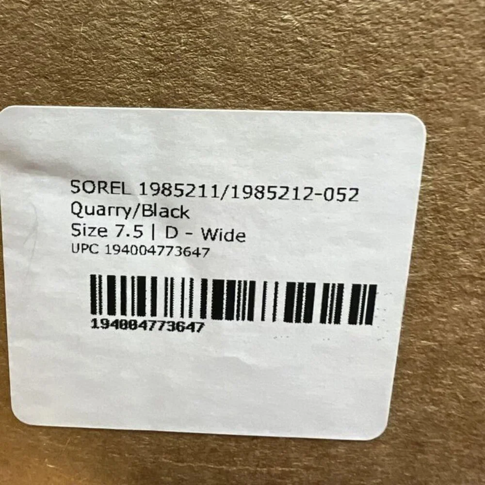 Sorel Women's Joan Of Arctic Wedge III Zip Boot Gray, Size 7.5 Wide